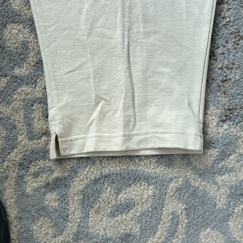 Basic Equipment Drawstring Capri Pants Khaki Large - image 2